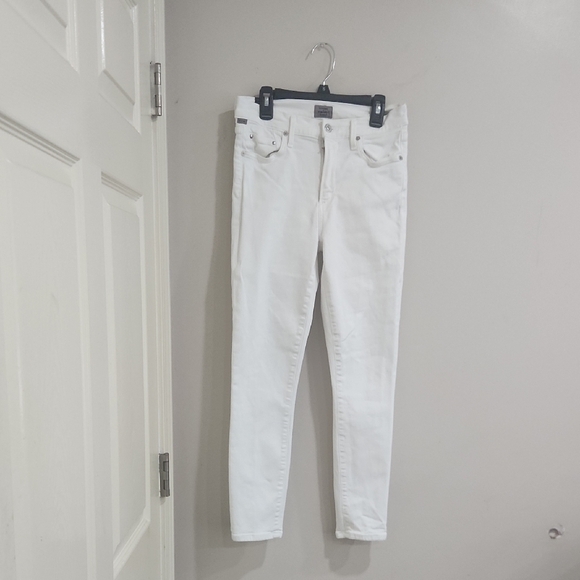 Citizens Of Humanity Women's White Skinny Jeans - Picture 2 of 7